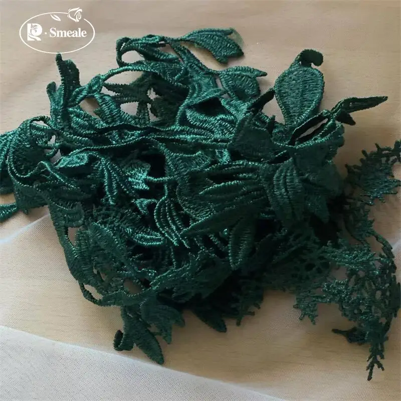 Ranken Blumen und Blätter Spiegel Patches, Kinderkleidung Kleid Spitzenapplikation.Handgefertigte DIY Spitzenkleidungszubehör RS 252141 – Detail 12