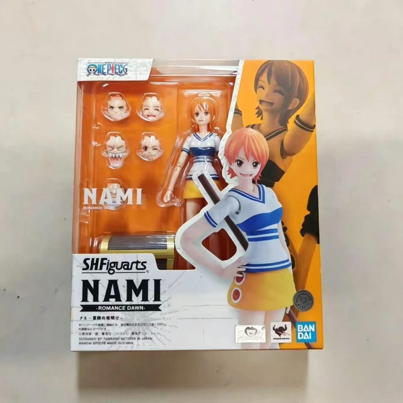 

Brand new in stock Bandai genuine SHF Pirate Wang Nami manual model assembly toys collection ornaments holiday gift decorations