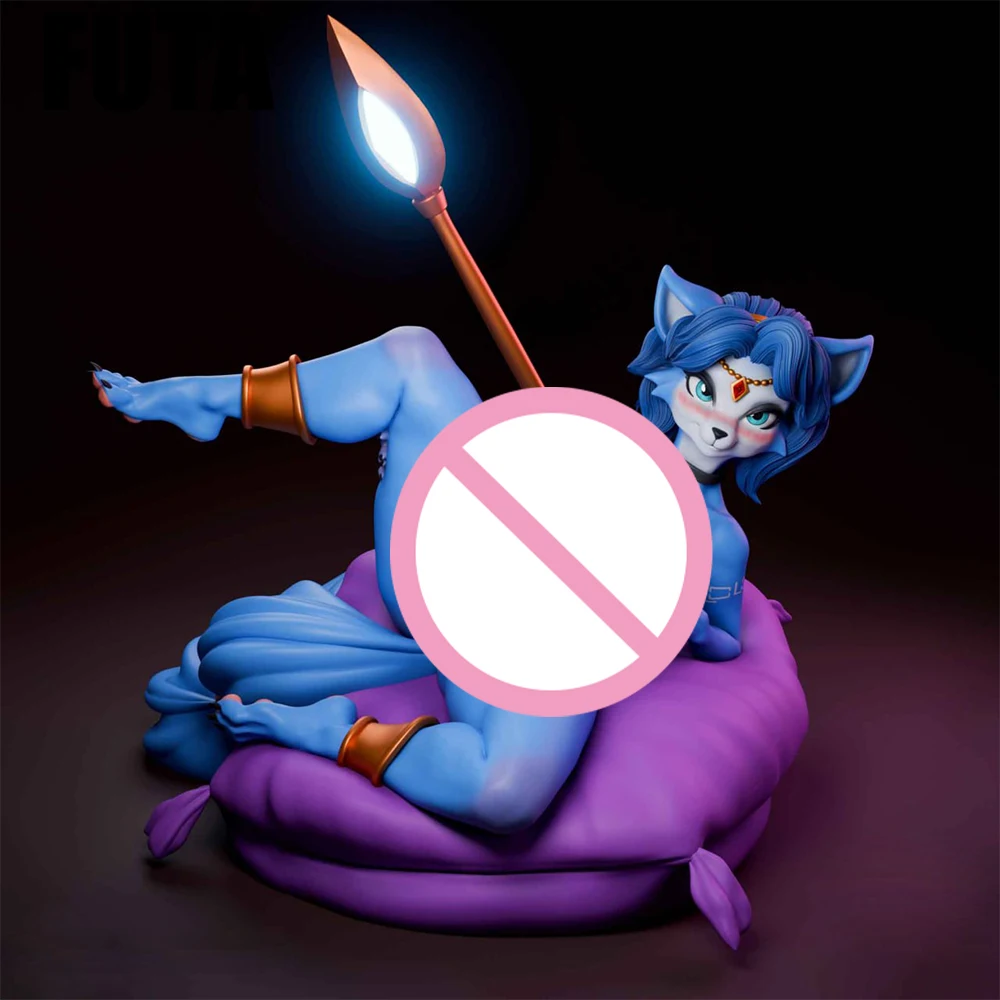 

NSFW Fox Furry FUTA 1/24 Scale Resin Figure Model Kit Sexy Diorama Unassembled Unpainted Doll 3D Print DIY Statue Crafts Toy