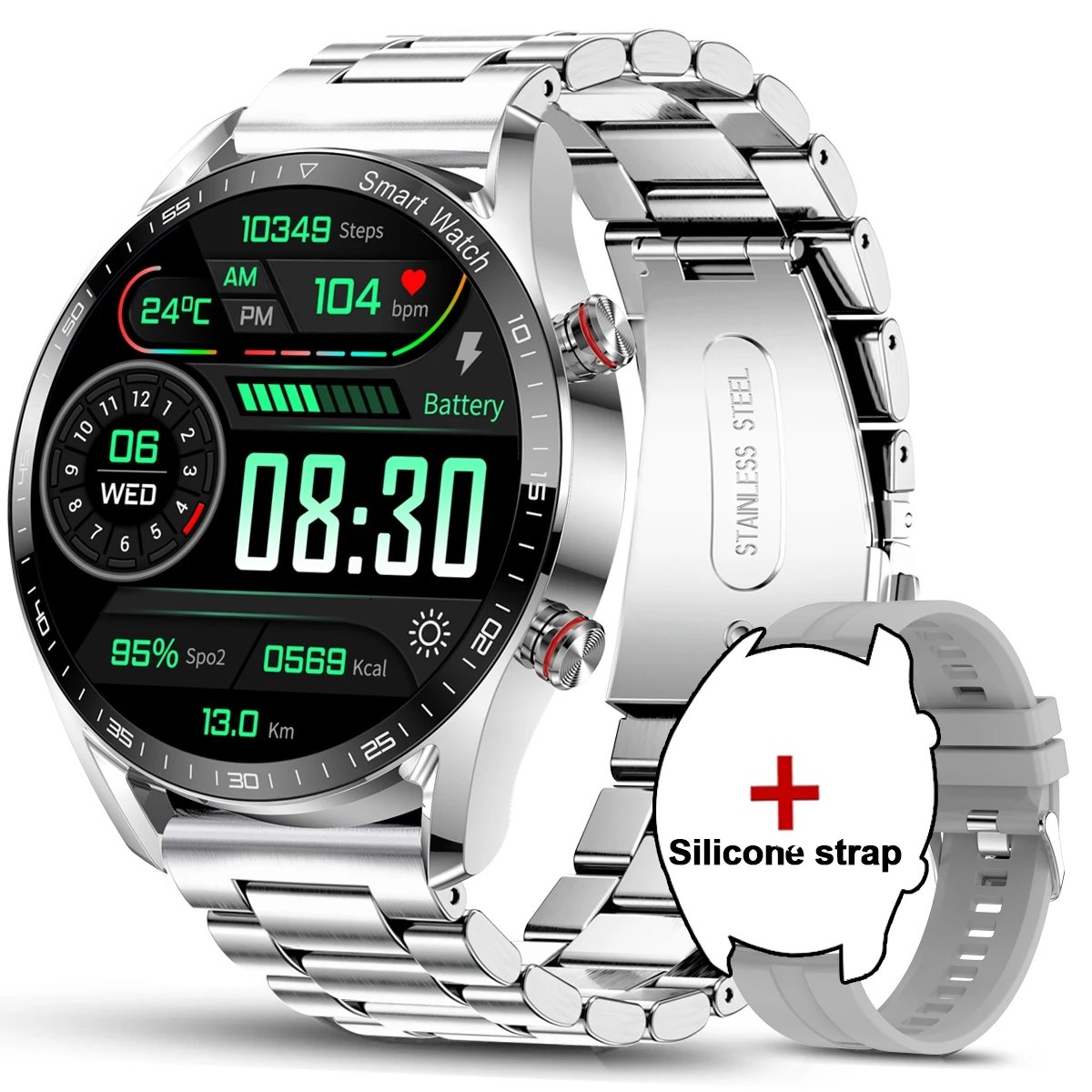 ChiBear Bluetooth Call Smart Watch for Men