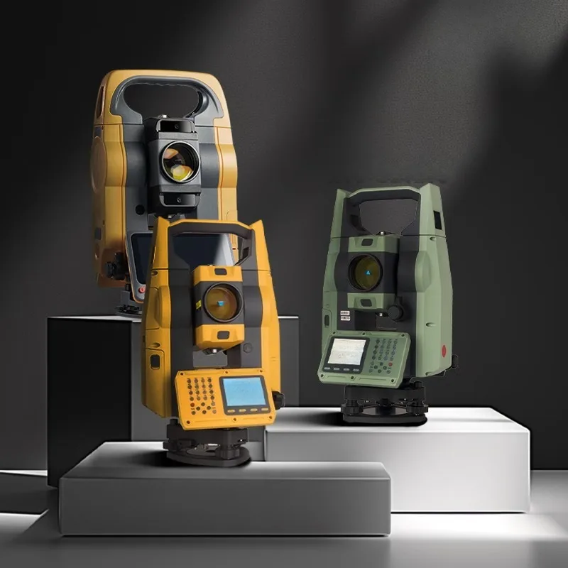 2 seconds to measure 1000 meters without prism, construction surveying and mapping project lofting