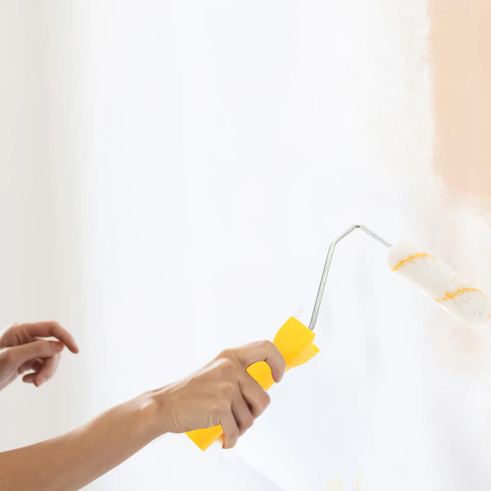 

Painting Kit 4 Inch Rollers for Walls Cabinets Crafts Household Decoration Strong Connection No Skid Off Paint Rollers