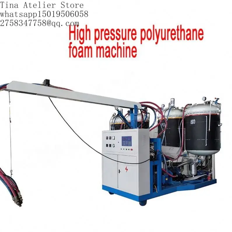 Automatic PU Polyurethane High Pressure Foam Injected Machine for Panel/car Seat /mattress/pillow/shoe