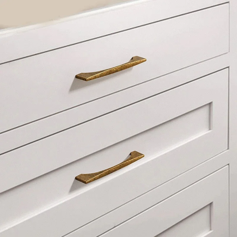 

YM Antique Dresser Furniture Handle Vintage Drawer Cabinets Knobs Handles Door Pulls Cupboard Handles Kitchen closet Furniture