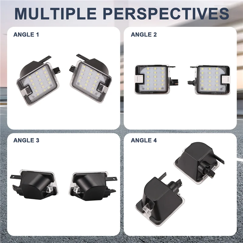 

Новый светодиодный светильник под зеркалом для Ford Focus 3 Kuga 2 S-Max WA6 Canbus, зеркальная лампа CV6Z13B374A CV6Z13B375A