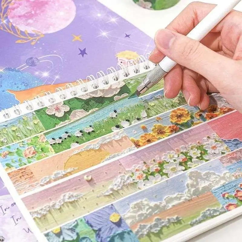 1pcs A5 Size 32sheets Collecting Sticker Storage Book, Stickers Collection Organizer, Suitable for Stickers Display Collecting