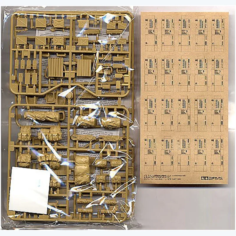 Tamiya Escala Modelo Kit, Modern America Conjunto de Equipamento Militar, 35266, 1, 35