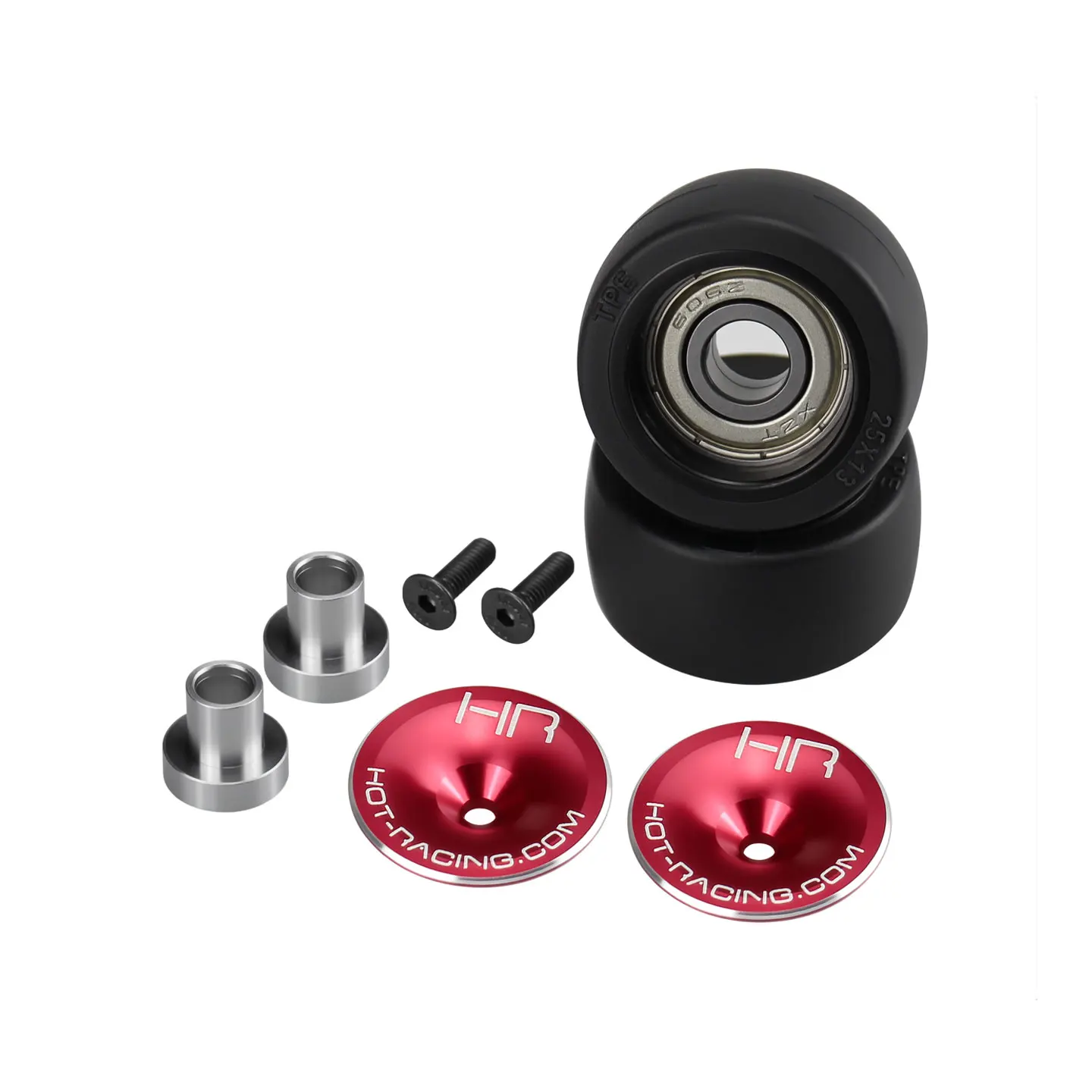 HR ARRMA 1/16 Gorgon Grom Magic Snake 1/16 Quake Grom Quick Customer Bearing Version Tail Wheel + Wheel Cover