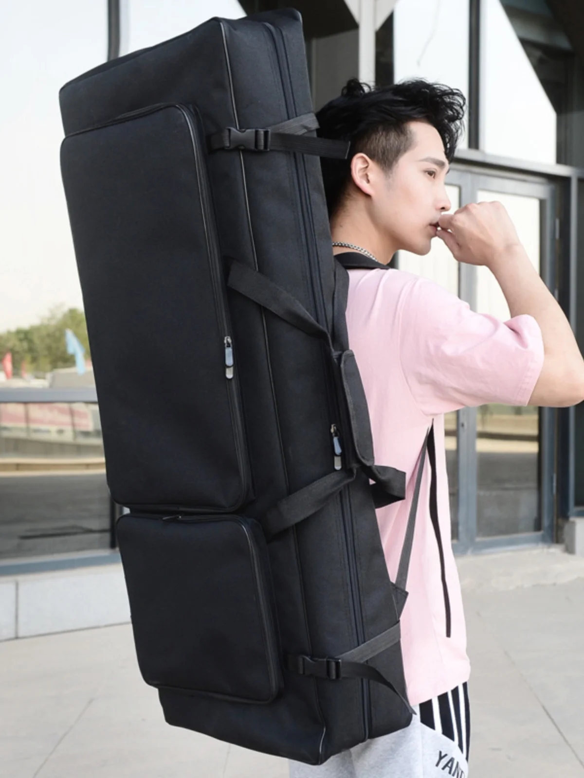 thickened-waterproof-portable-electronic-keyboard-bag-61-keys-double-shoulder-handbag-music-instrument-case-snowhan-brand