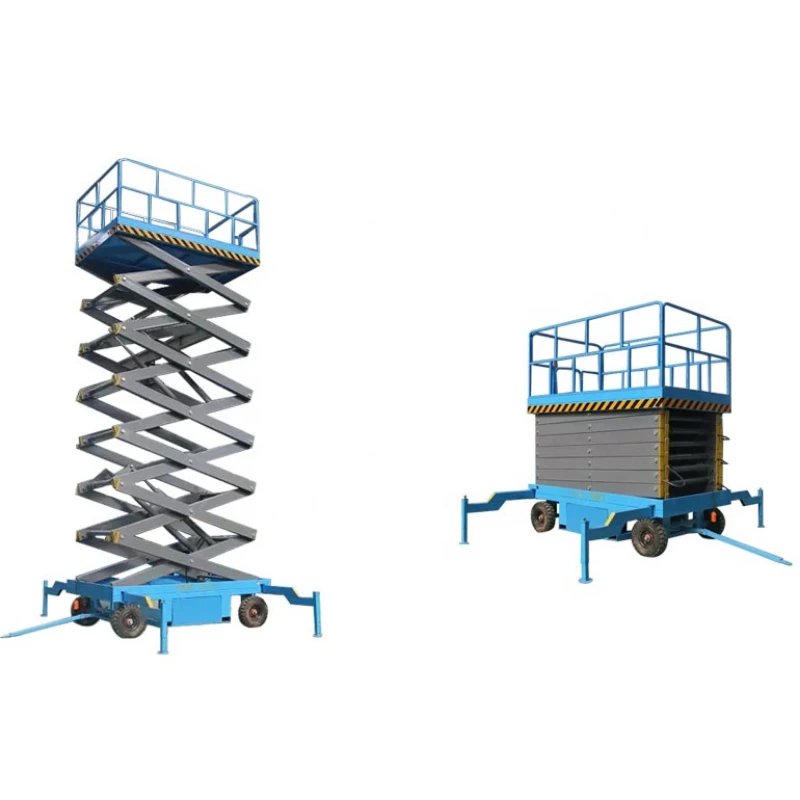 Hot Selling CE ISO Approved 6m 8m 10m 12m 14m 16m Electric Self Propelled Hydraulic Lift Tables Scissor Lift