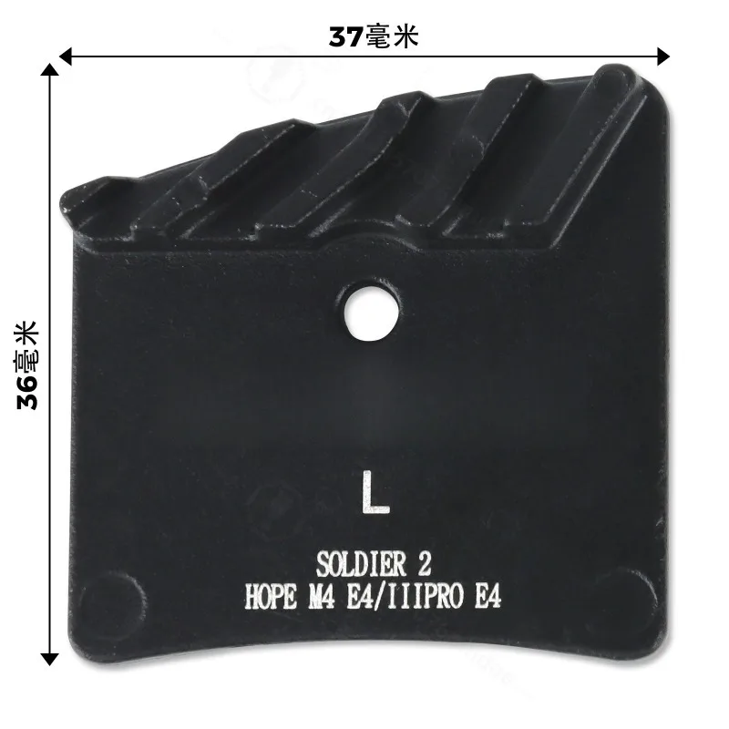 1Pair 4 Piston Disc Brake Pads for 2 Resin Cooling Disc Brake Pads Bicycle Replacement Cycling Brake Accessories