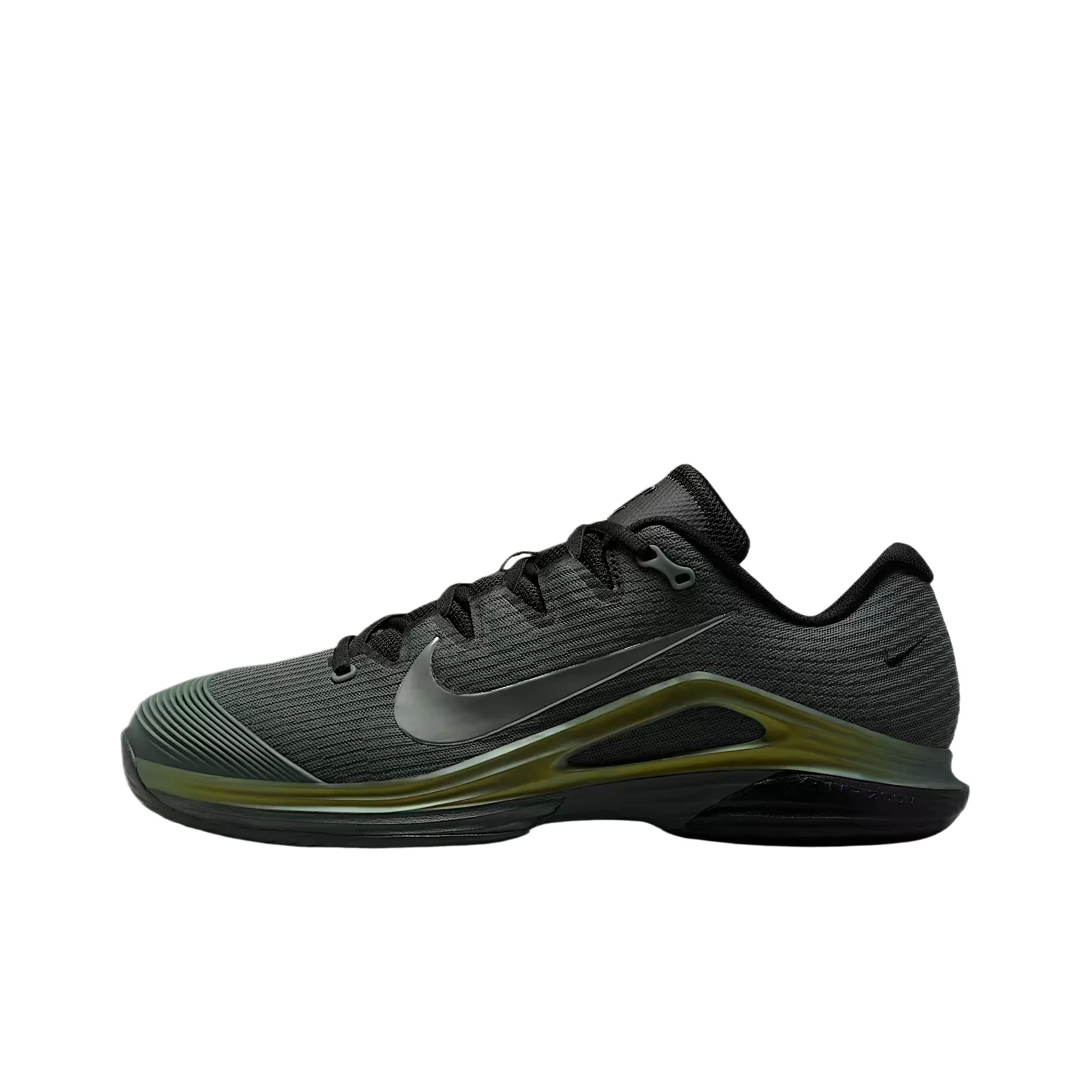 Nike Vapor 12 Tennis Shoes Men's Low Top Camouflage Green/Metallic Gold/Black/Pure Platinum IM3793-300