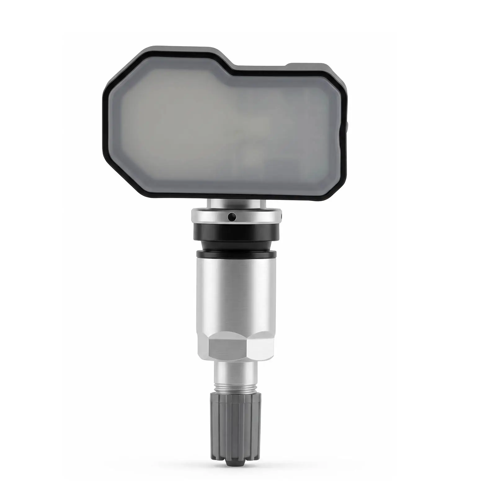 4 Stück/Set LAUNCH TSENSOR-05S RF TPMS Sensor (Übersee-Konfiguration mit Einstellbarem Winkel, Sandgestrahltes Silber-Aluminium) – Detail 4
