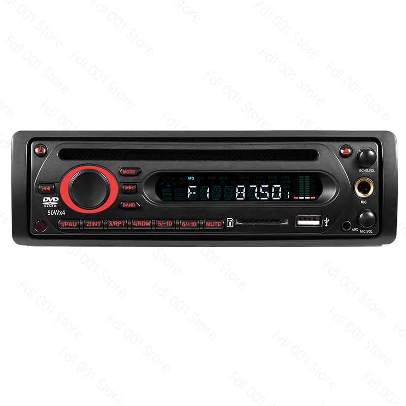24V Car Bus DVD Player Radio Karaoke Mic Stereo for School Tourist Vehicle