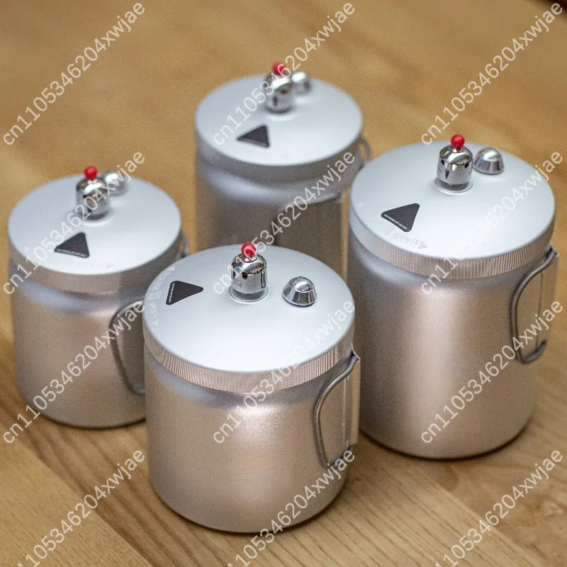 “Ultra Light Mini Aluminum High Pressure Cooker Portable Solo Small Pressure Pot For Outdoor Camping Picnic Cooking