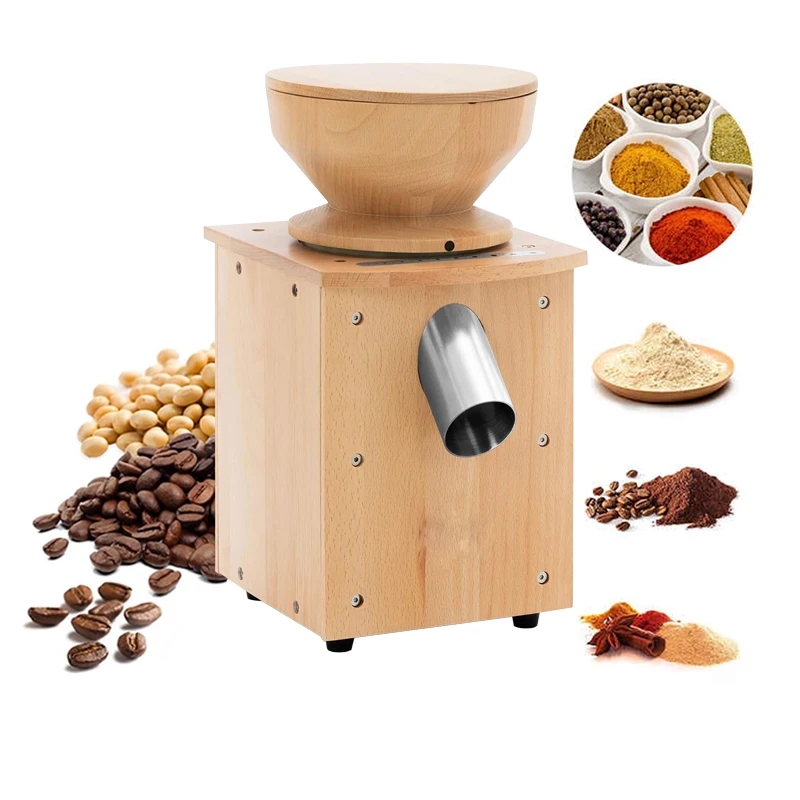 Molinillo pequeño eléctrico multifuncional para el hogar, molinillo de café eléctrico para especias, vainilla, nueces, cereales, precio bajo