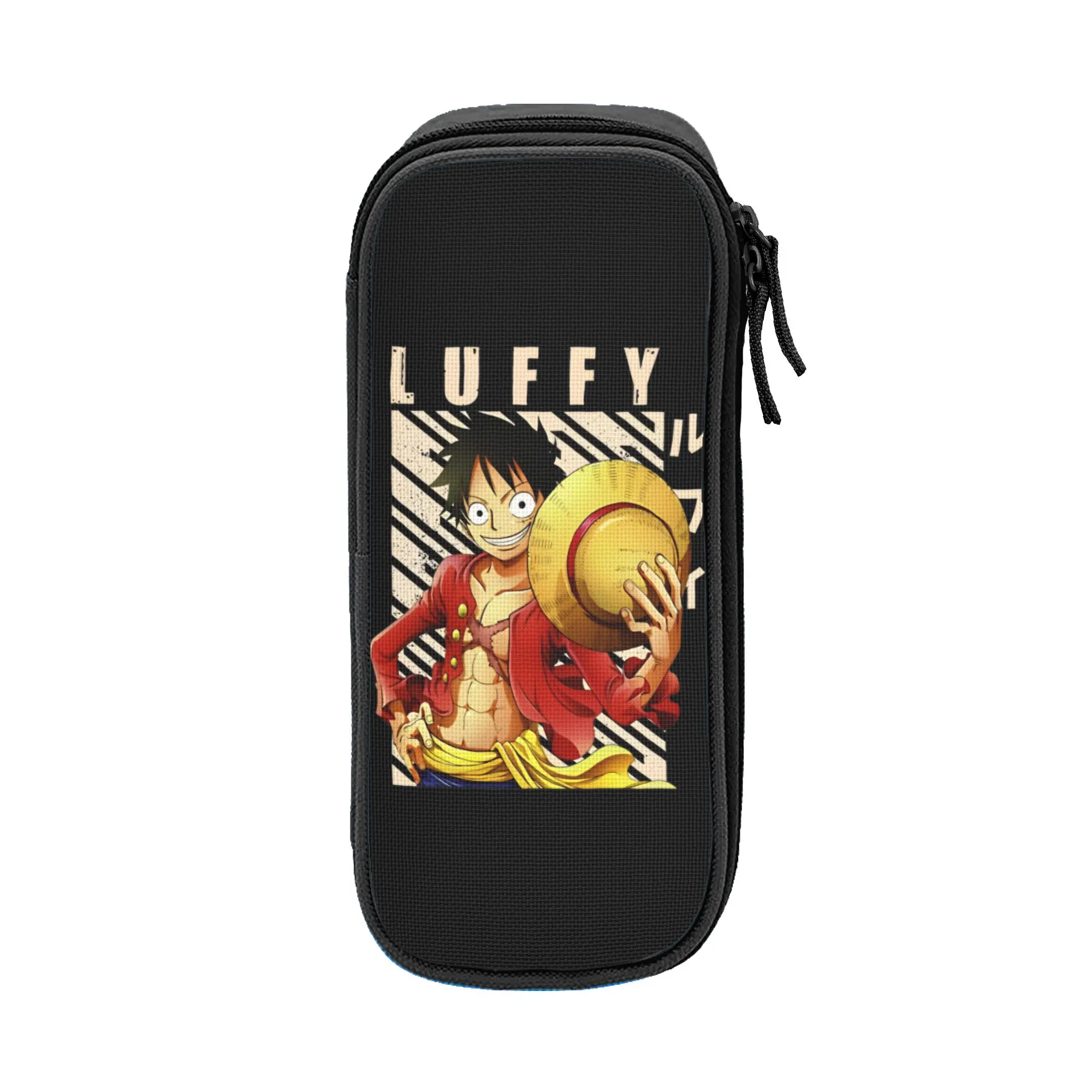 

Fun o-one-piece-e onepiece luffys Pencil Case Pencilcases Pen for Student Large Storage Bag Students School Zipper Stationery