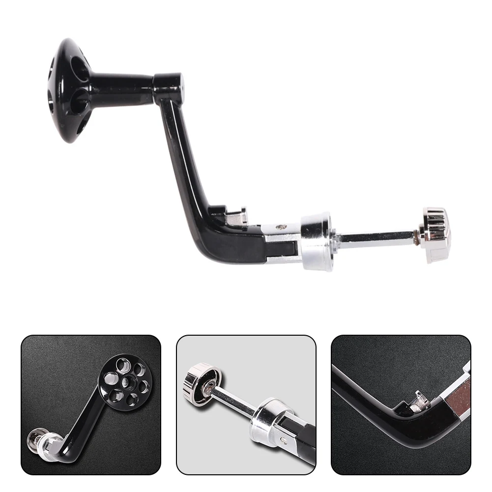 Spinning-Fishing Reel Handle Grip Folding Rocking-Arm For 1000-7000 Wheel Replace Crank Knob Fishing Tackle Accessories Metal