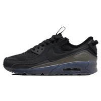 Nike Air Max 90 Men's and Women's Running Shoes, Retro Style, Wear Resistant, Impact Resistance, Comfortable Sneakers, Black