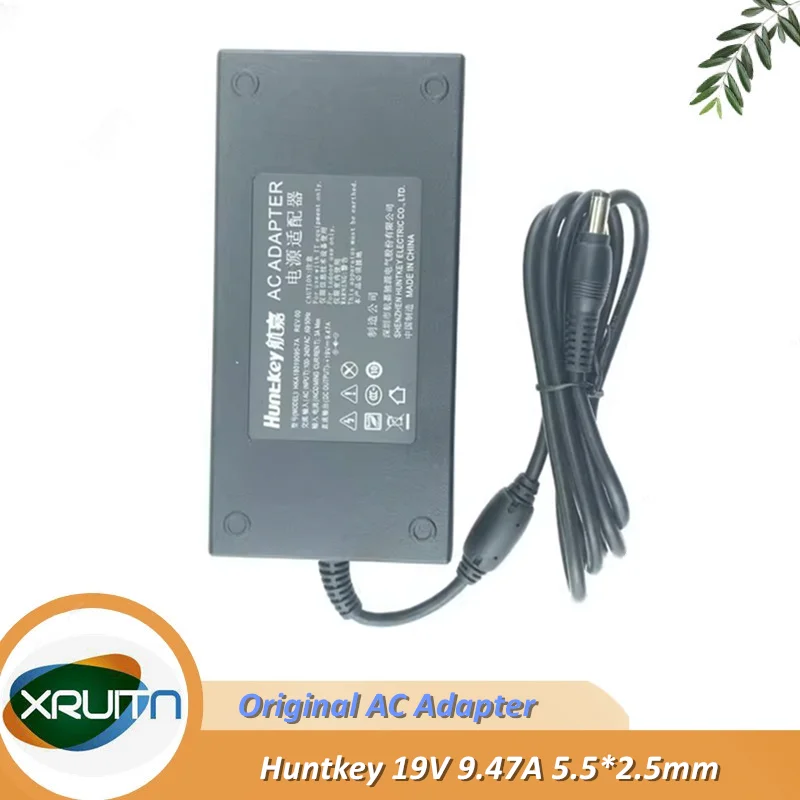 Genuine Huntkey 19V 9.47A 180W AC Adapter Charger for XGIMI H3/ JMGO Projector Power Supply  5.5*2.5mm