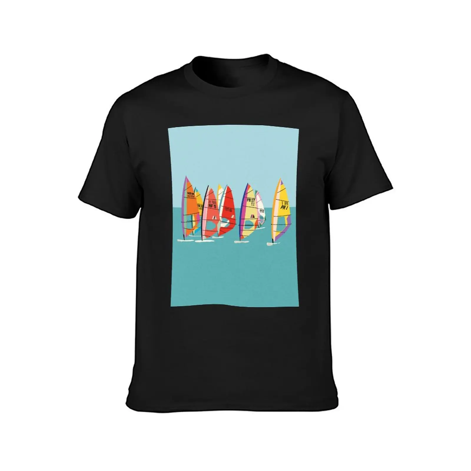 Baltic Sea Windsurfing T-Shirt customs plus sizes black t shirts for men