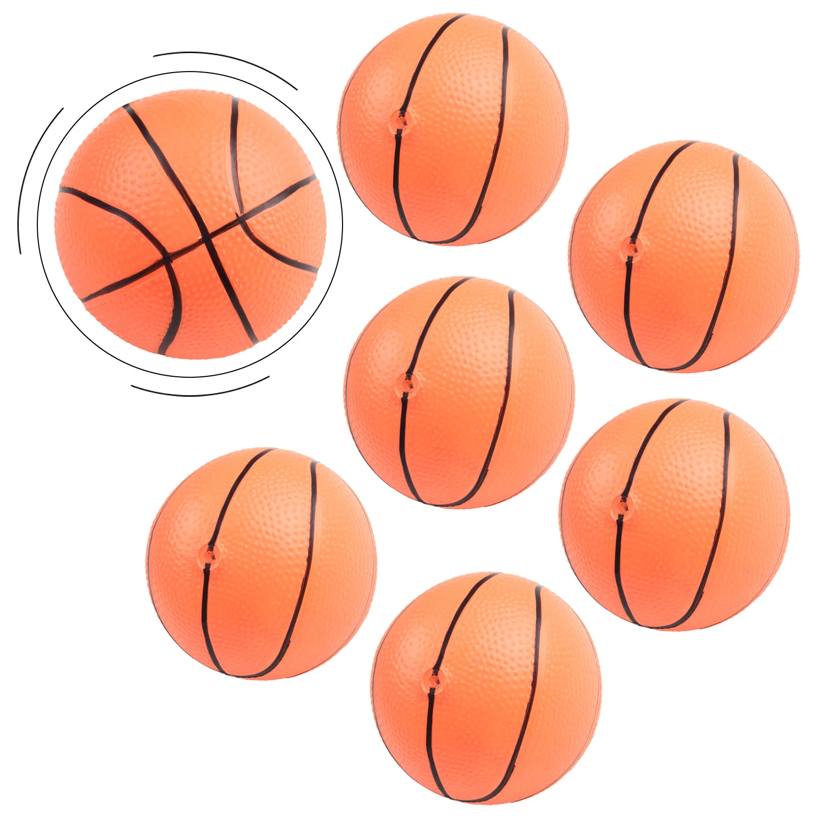 For Parent-child Games Mini Basketball Indoor Balls&toys Indoor Sports For Parent-Child Orange PVC 100% Brand New