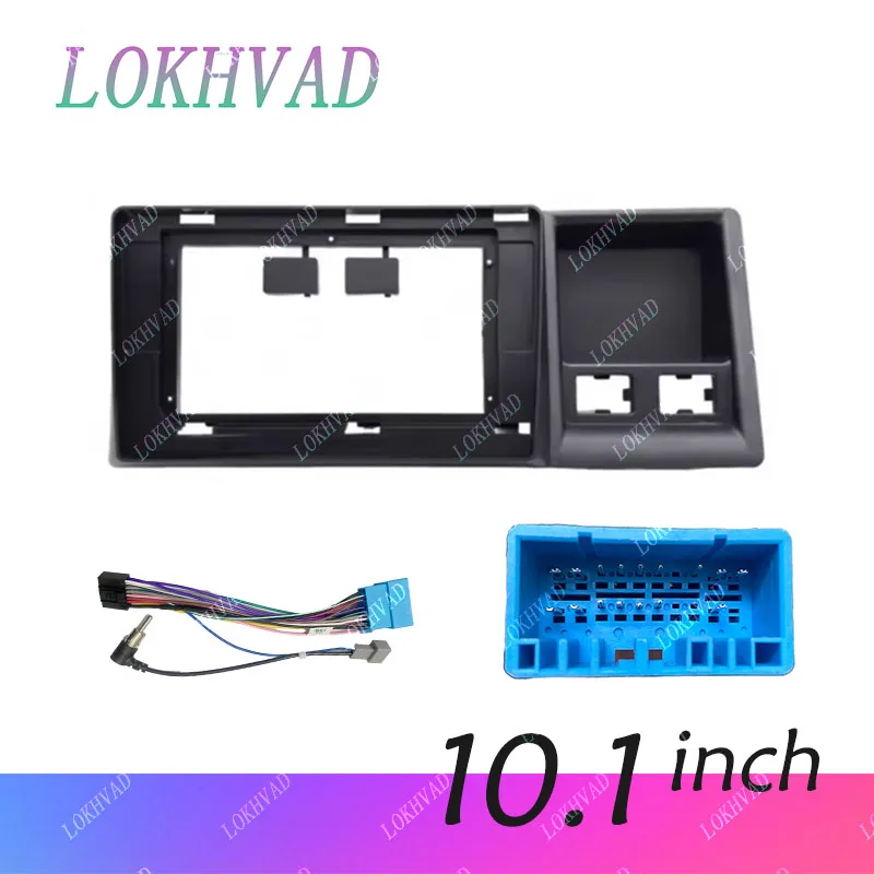 Car Fascia for HONDA STEPWGN RF1 1999-2001 10.1-inch Car Radio GPS Navigation Frame Panel Dashboard Kit