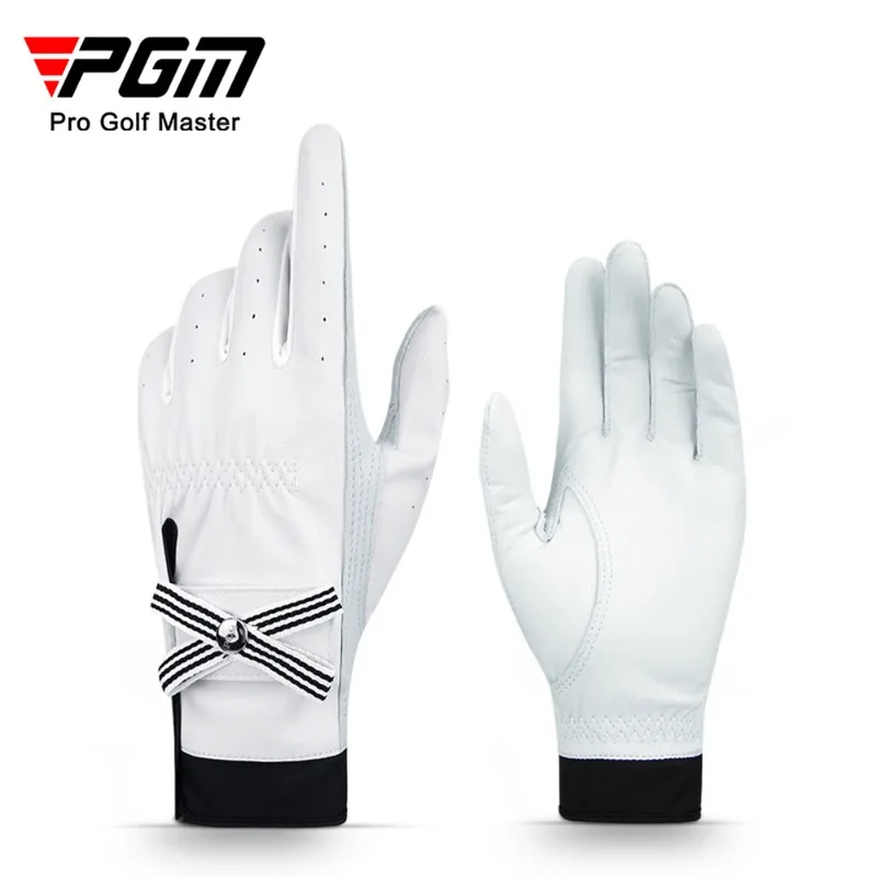 

PGM Golf Gloves Ladies Gloves Lambskin Velcro Non-Slip Sports Gloves directly from the manufacturer