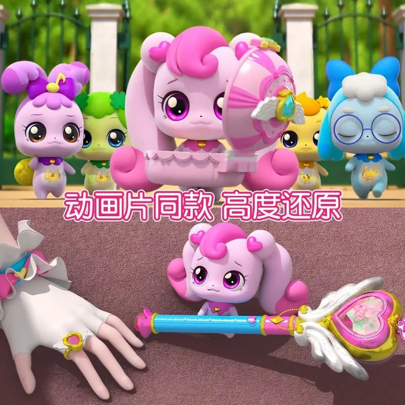Hot Catch Teenieping Kawaii อะนิเมะ Magic Wand ของเล่นสาวรัก Le Mei เจ้าหญิงเพลง Wand Fairy Wand เด็กของขวัญวันเกิด