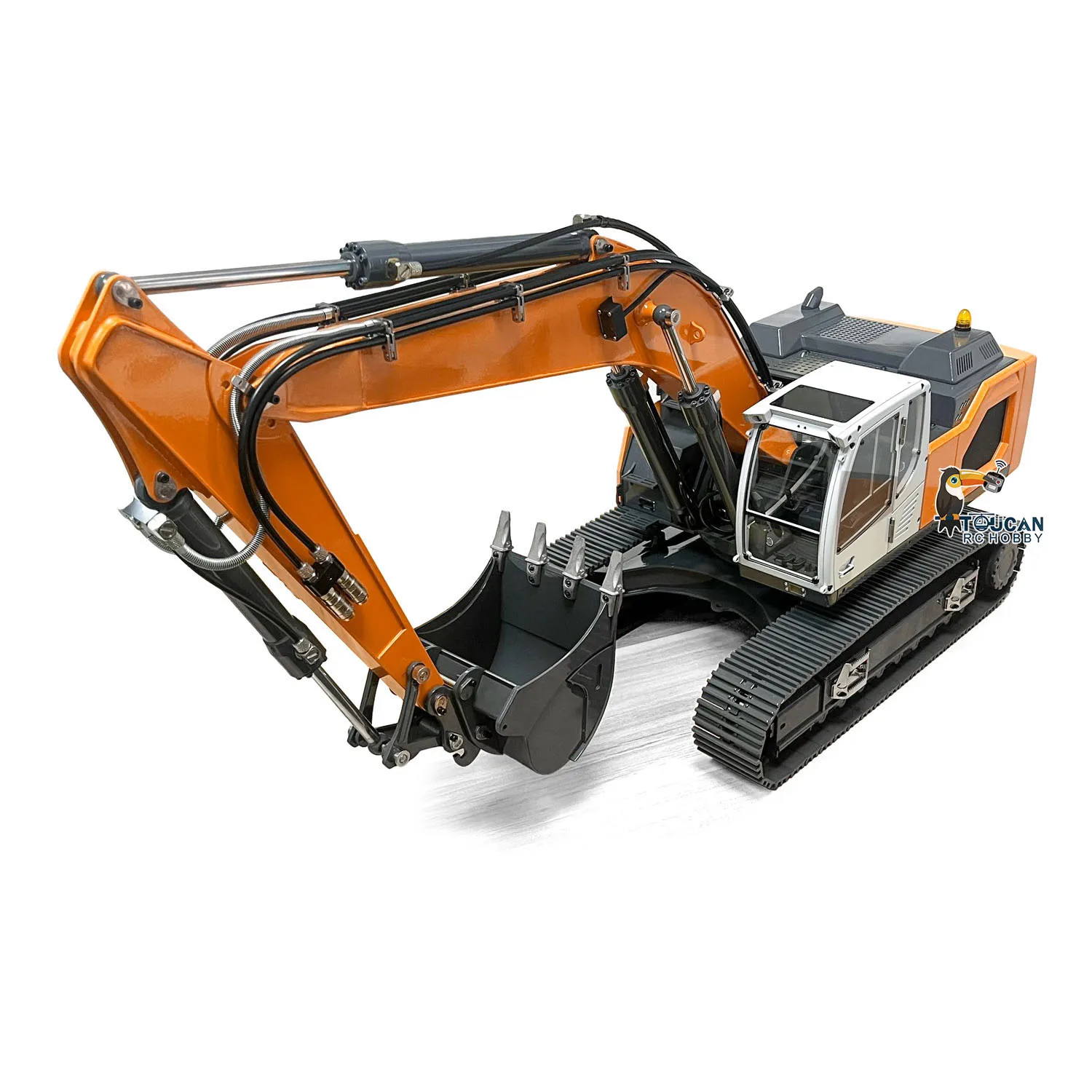 XDRC 945 RC حفار هيدروليكي حفارة هيدروليكية RC RTR RC الشاحنات I6s سيرفو ضوء تهمة شاحنة بناء RC اللعب نموذج