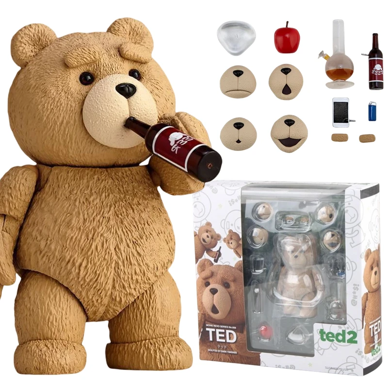 Ted2 الشكل Bjd تيدي بير عمل الشكل مذهلة ياماغوتشي ريفولتيك رقم 006 تيدي الطوب الشكل Gk فيلم نموذج دمية لعبة هدية #1