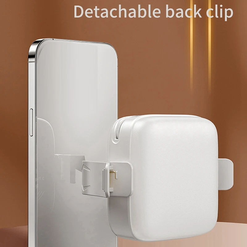 Mini LED Fill Light com removível Clip-On, Fotografia Luz, Iluminação Bi-Color, sapata fria para câmera, filmadora, Vlog