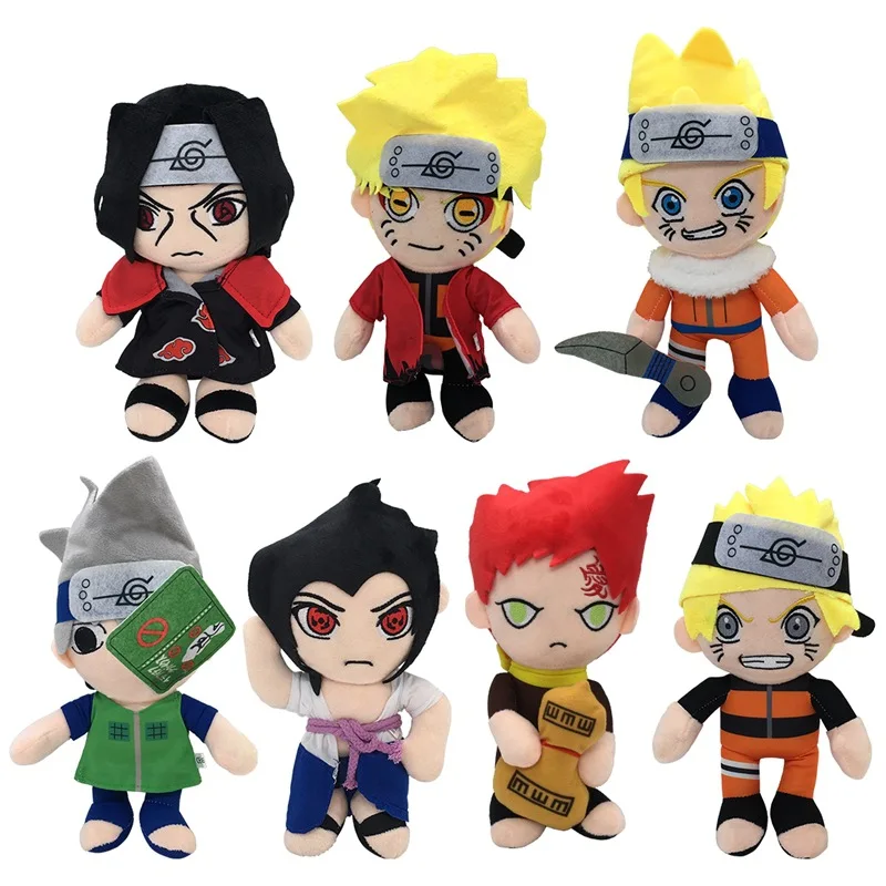 

Naruto Plush Toys Classic Japanese Comic Surrounding Dolls Whirlpool Naruto Kakashi Wo Ai Luo Doll Surprise Toy Birthday Gift