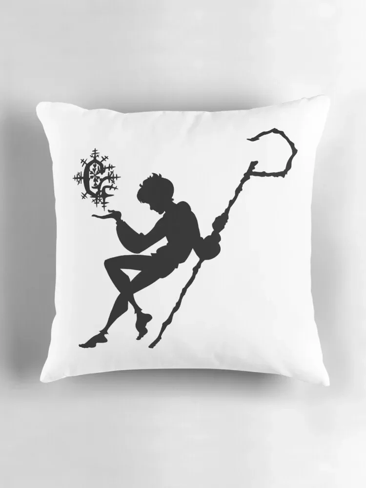 Rise of the Guardians - Jack Frost Snowflake Sillouette Throw Pillow Embroidered Cushion Cover Sofas Covers pillow image 3