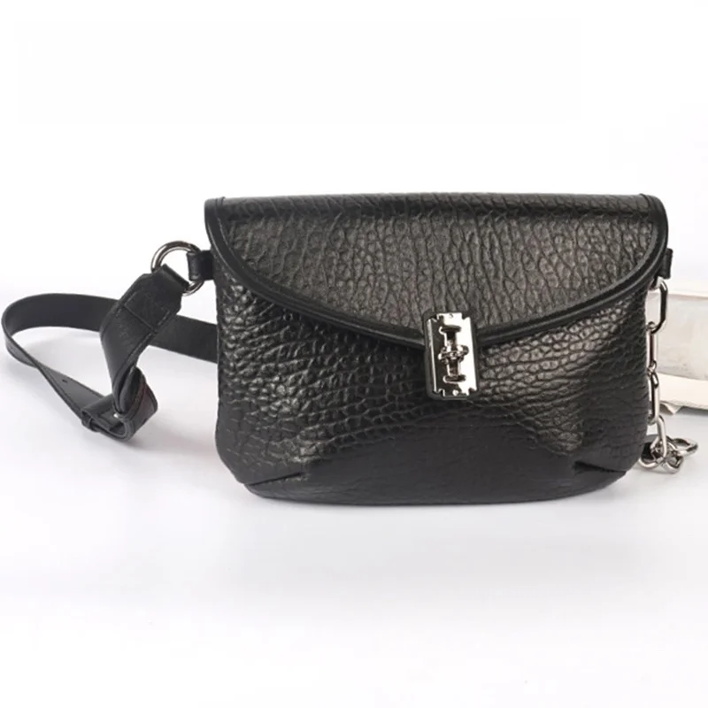 حقيبة كروس نسائية من Street Sle مصنوعة من الجلد على شكل فقاعة eep متعددة الاستخدامات كاجوال وحقيبة كتف واحدة وسلع جلدية #1