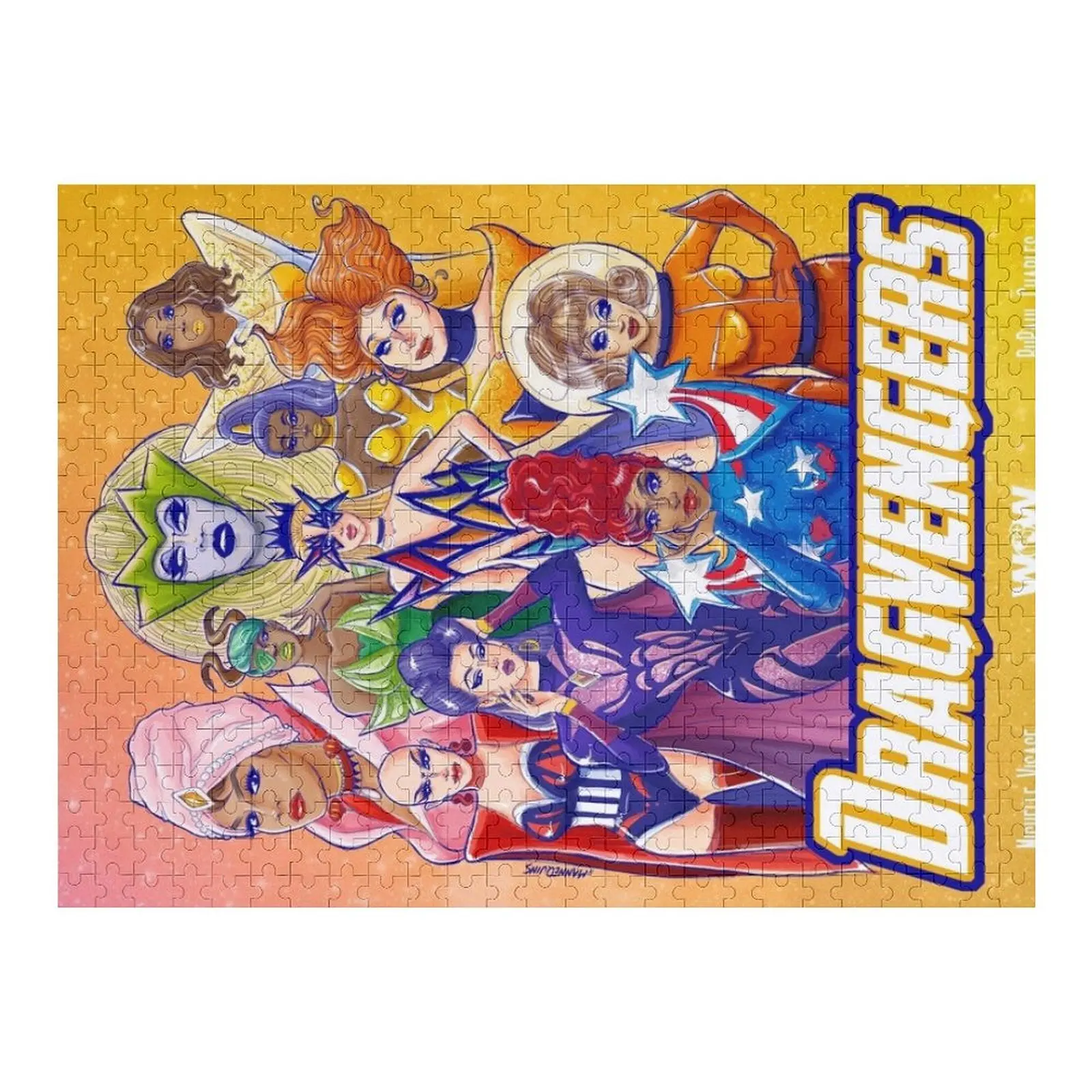 

RuPaul's Dragvengers: Пазл «Все победы», персонализированная детская игрушка-пазл для детей