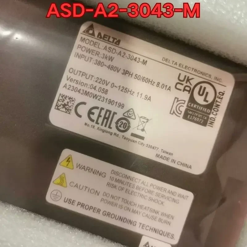 New original servo drive ASD-A2-3043-M
