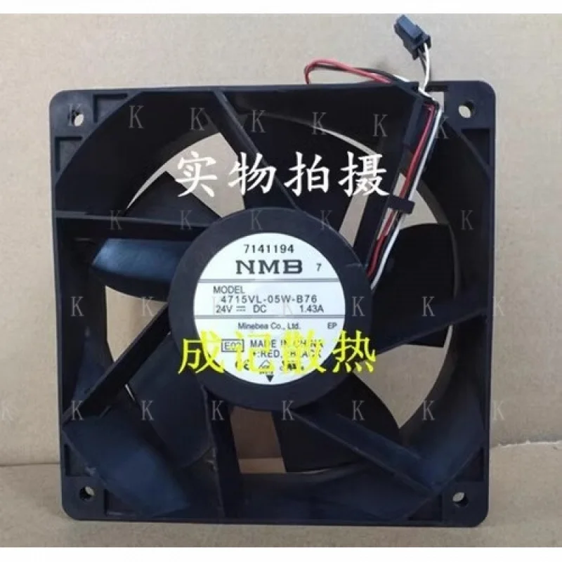 

C FOR NMB 4715VL-05W-B76 DC24V 1.43A 12CM Inverter Cooling Fan