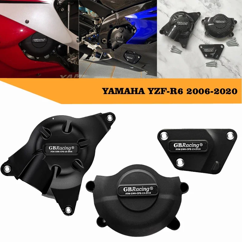 

Motocrosss Engine Cover Protection Case for GBRacing for Yamaha YZF R6 2006-2020