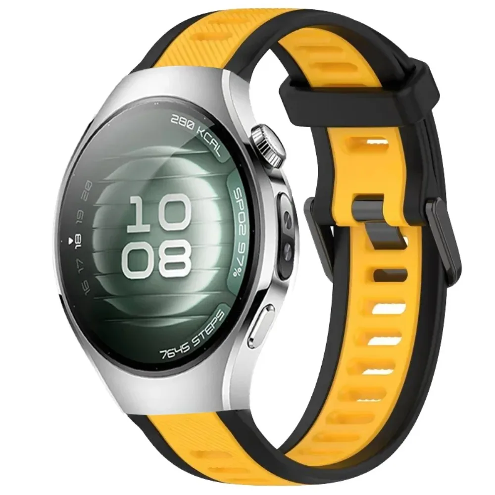 18/20/22 مللي متر سيليكون حزام لهواوي ساعة 5 46 مللي متر 42 مللي متر مريحة تنفس الفرقة ل Garmin Forerunner 570 970 265 55 165 965