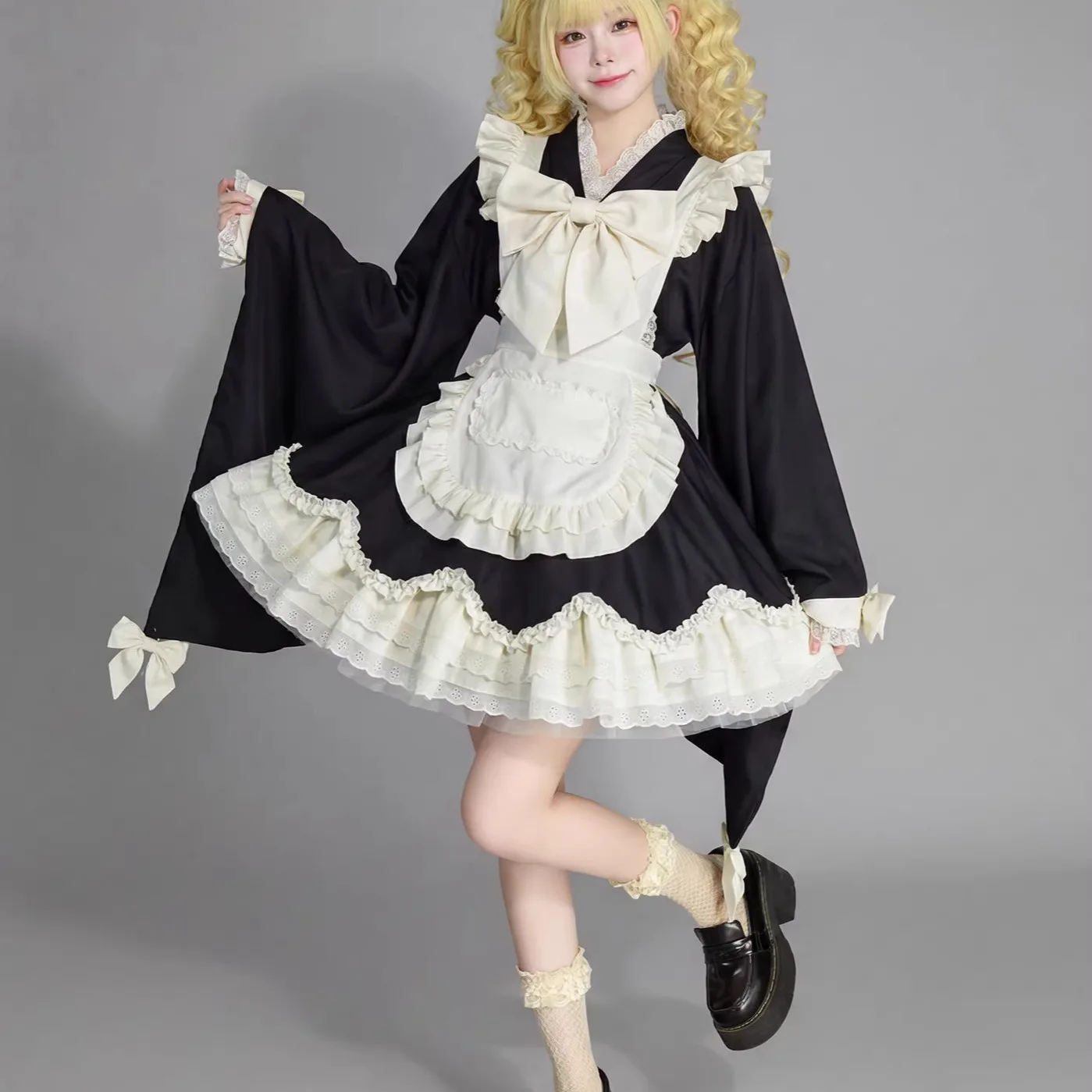 

New Arrival Lolita Skirt Cute Maid Suit Traditional Japanese Style Performance Costume Women's Fashion Spring Season