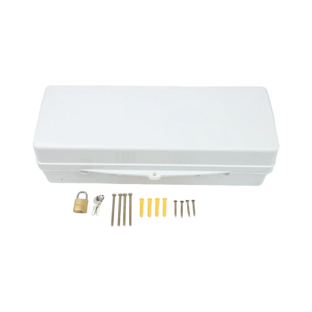 Waterproof Outdoor Extension Cord Box with 48 Output Holes Lockable Secure for Design for Safe for Outdoor Power Supply and