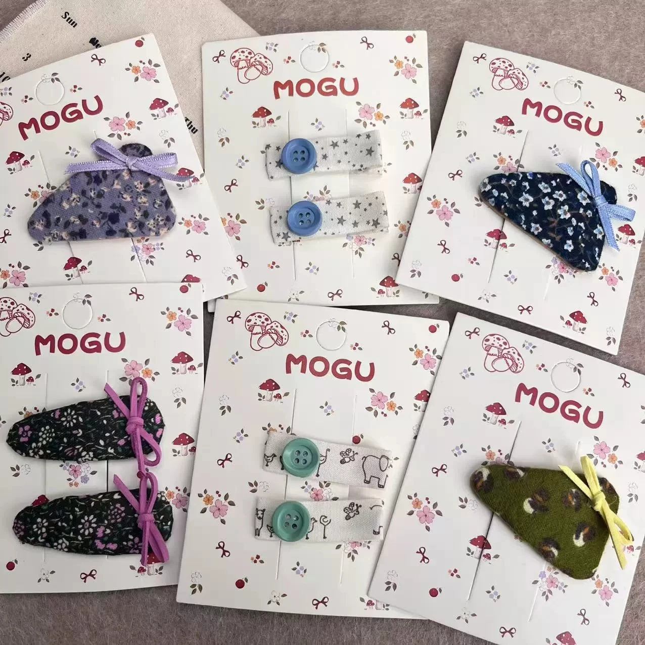 

Заколки для волос с цветочным принтом для девочек, заколки для волос, боковой зажим с бантом, милые детские аксессуары для волос, детская заколка для волос на пуговицах, держатель для хвоста