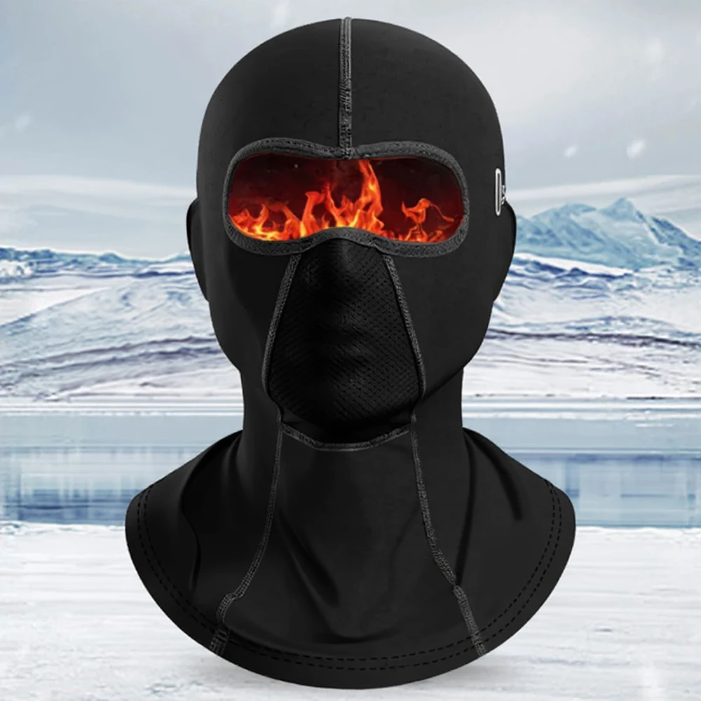 

Термальная зимняя Балаклава, мотоциклетная полнолицевая маска, теплая спортивная маска на открытом воздухе, мотоциклетная лыжная маска для рыбалки, охоты, флисовый шарф, кепка