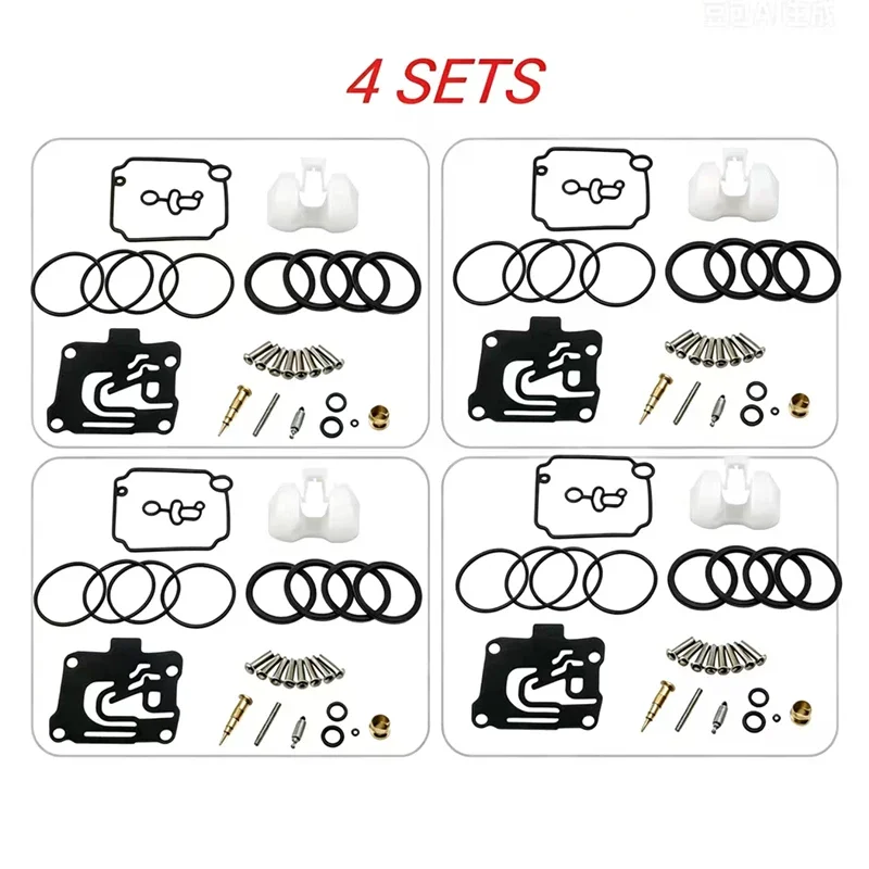 For YAMAHA 4-Stroke Outboard Motor Motorcy F50-T50hp 2001-2004 62Y-W0093-11-00 62Y-W0093-10-00 Carburetor Repair Rebuild Kit