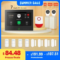 Staniot – système d'alarme domestique sans fil, wi-fi, 4G, 7 pouce