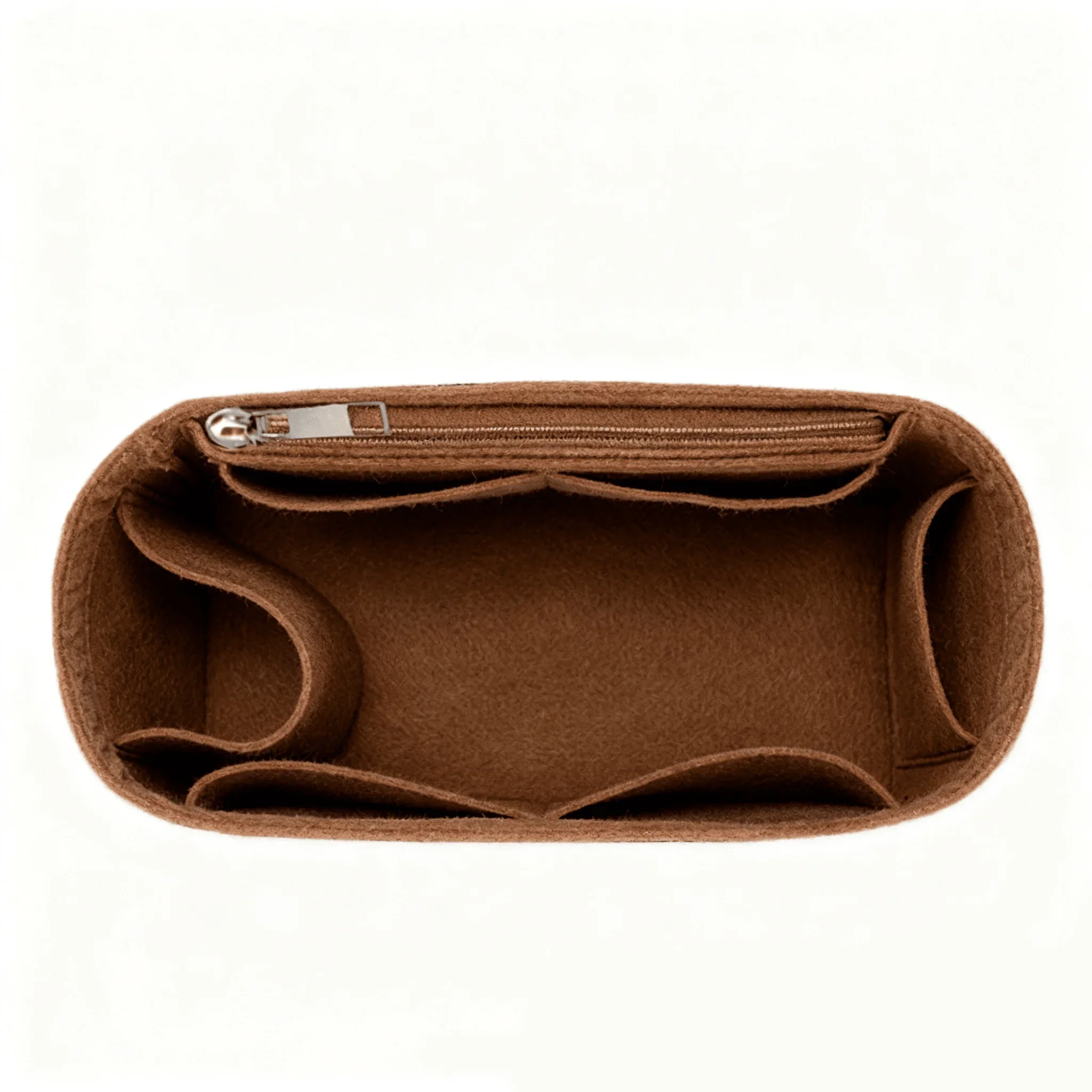 Bag Organizer Felt Purse Insert Women’s Makeup Storage Tote Divider Cosmetic Shaper - view 2