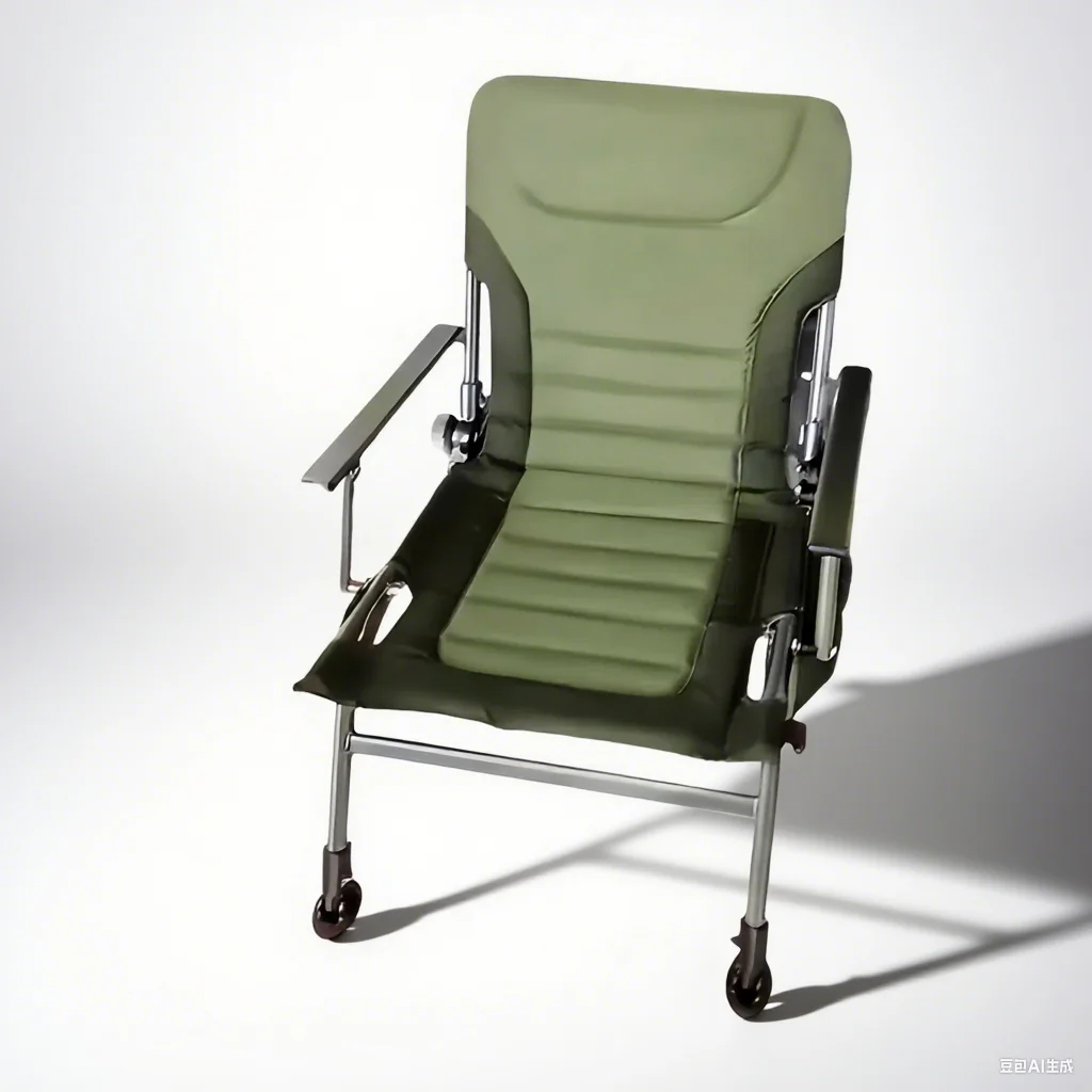 Multi-angle Lumbar Back Adjustable Legs Large Portable Foldable Garden Camping Carp Feeder Fishing Chair for Fishing