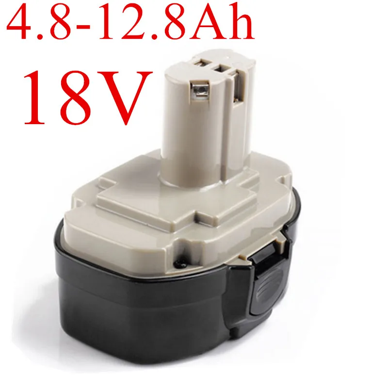 2022 New 18V 12800mAh Ni-MH Replacement Battery for Makita 1822 1823 1834 1835 192827-3 192829-9 193159-1 193140-2 193102