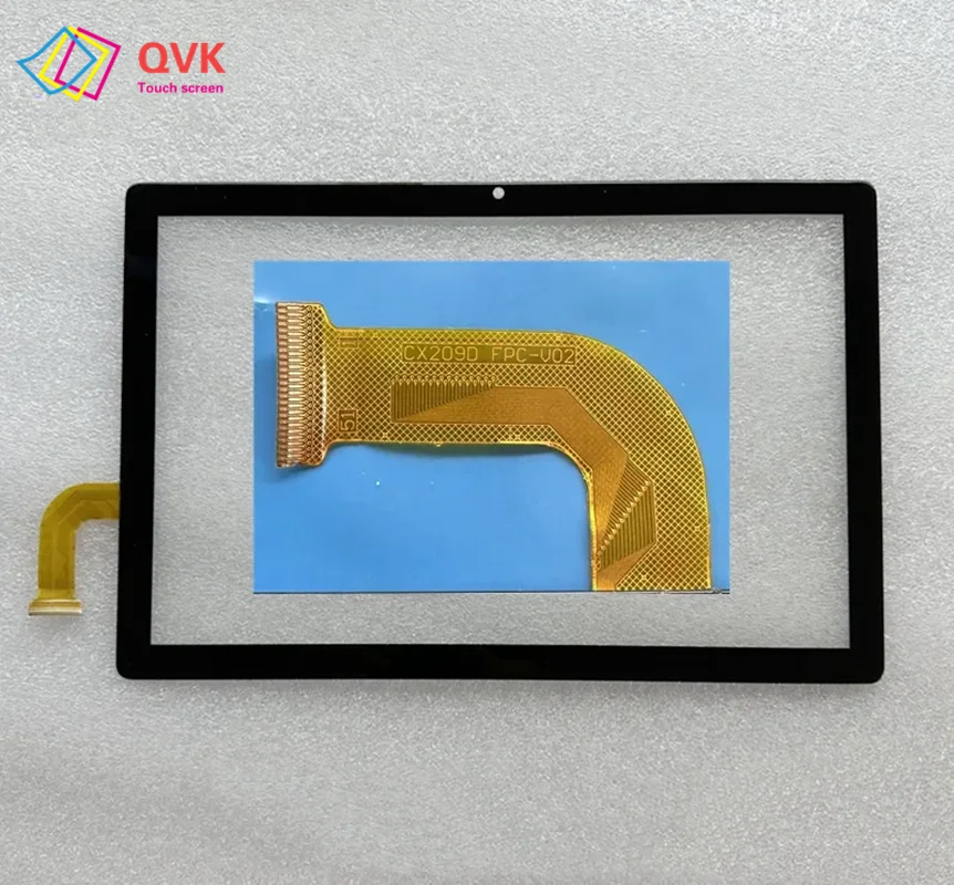 

BlacK 10.1Inch P/N CX209D FPC-V02 Tablet capacitive touch screen digitizer sensor exterior glass panel